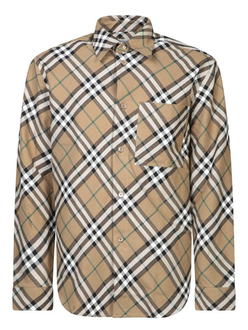BURBERRY Classic Brown Shirt for Men
