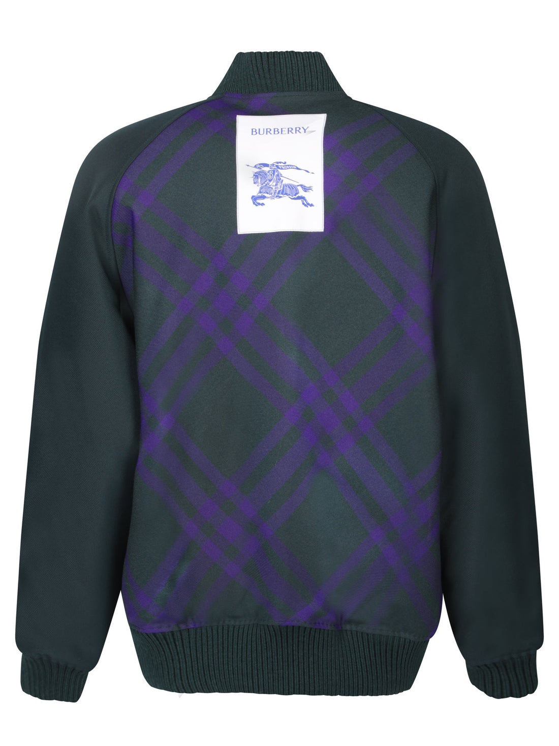 BURBERRY Reversible Bomber Jacket with Equestrian Design - Men's