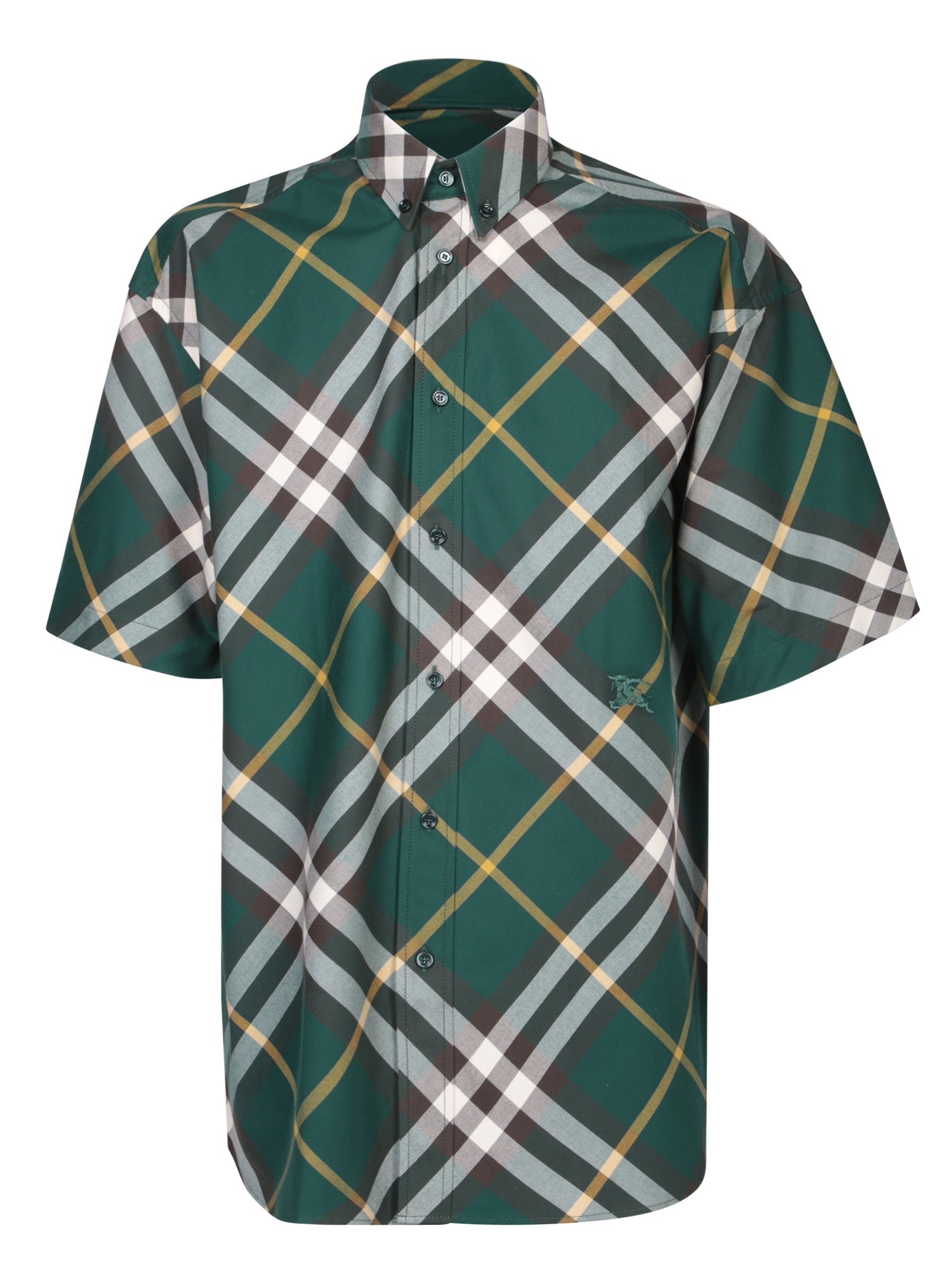 BURBERRY Casual Short Sleeve Shirt with Iconic Logo
