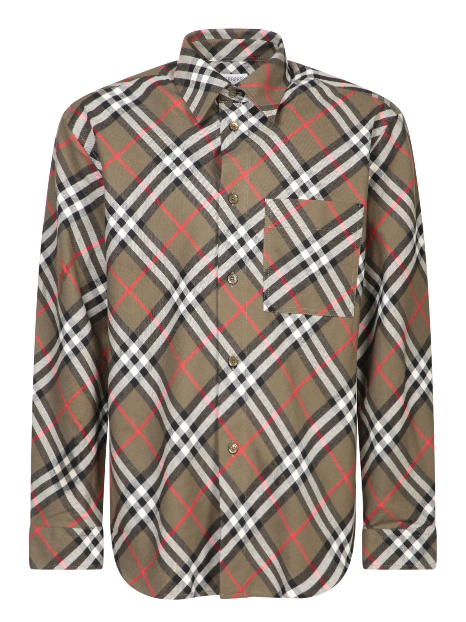 BURBERRY Elegant Check Shirt for Men - Fall Winter 24/25