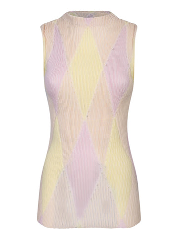 BURBERRY Luxurious Silk-Blend Mini Camisole - Sleeveless Design