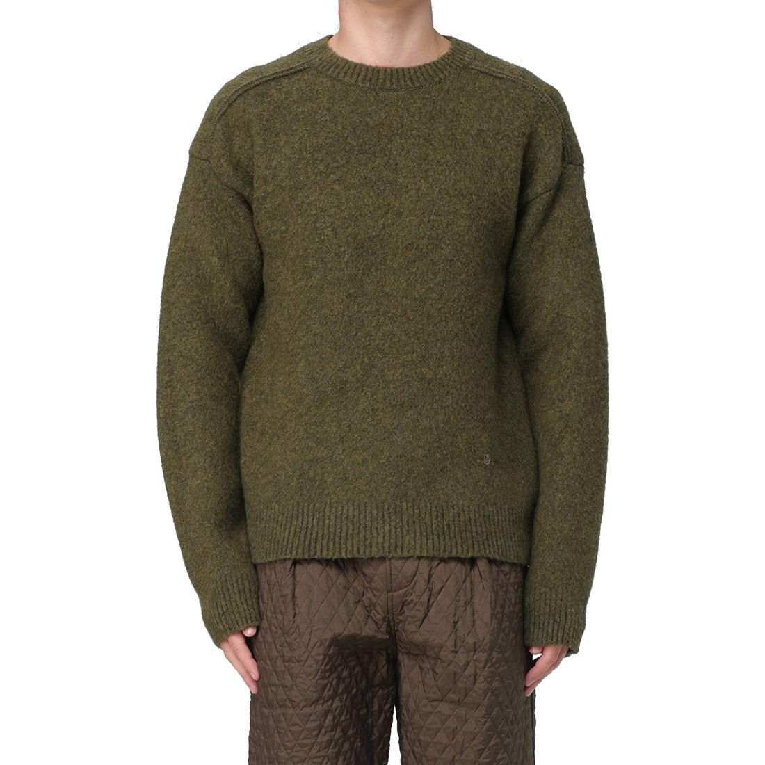 BURBERRY Luxurious Wool and Cashmere Sweater for Men - Fall Winter 24/25