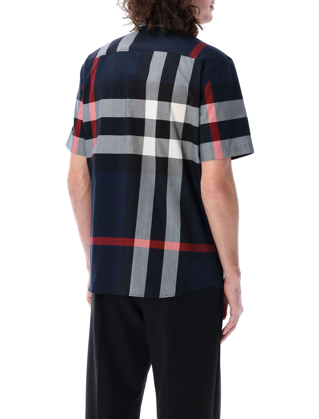 BURBERRY Check Cotton Shirt - Slim Fit
