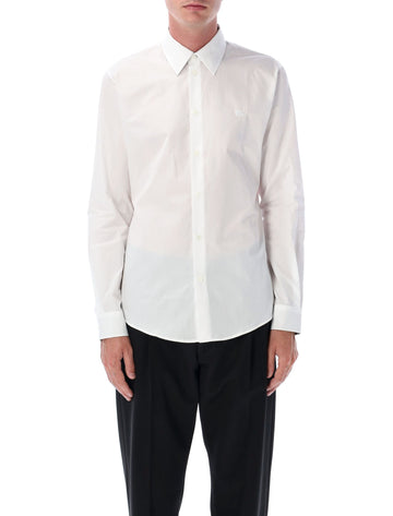 BURBERRY Slim Fit Cotton Shirt - Size M