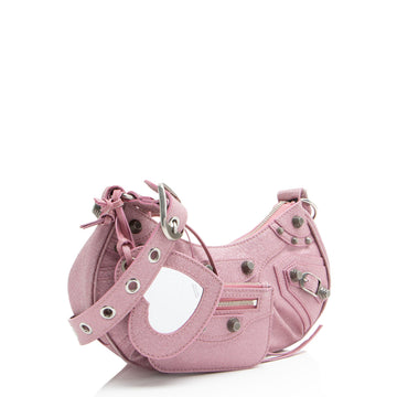Balenciaga Glitter Fabric Le Cagole XS Shoulder Bag
