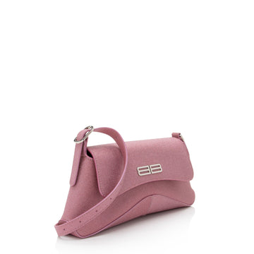 Balenciaga Glitter Fabric XX Flap Shoulder Bag