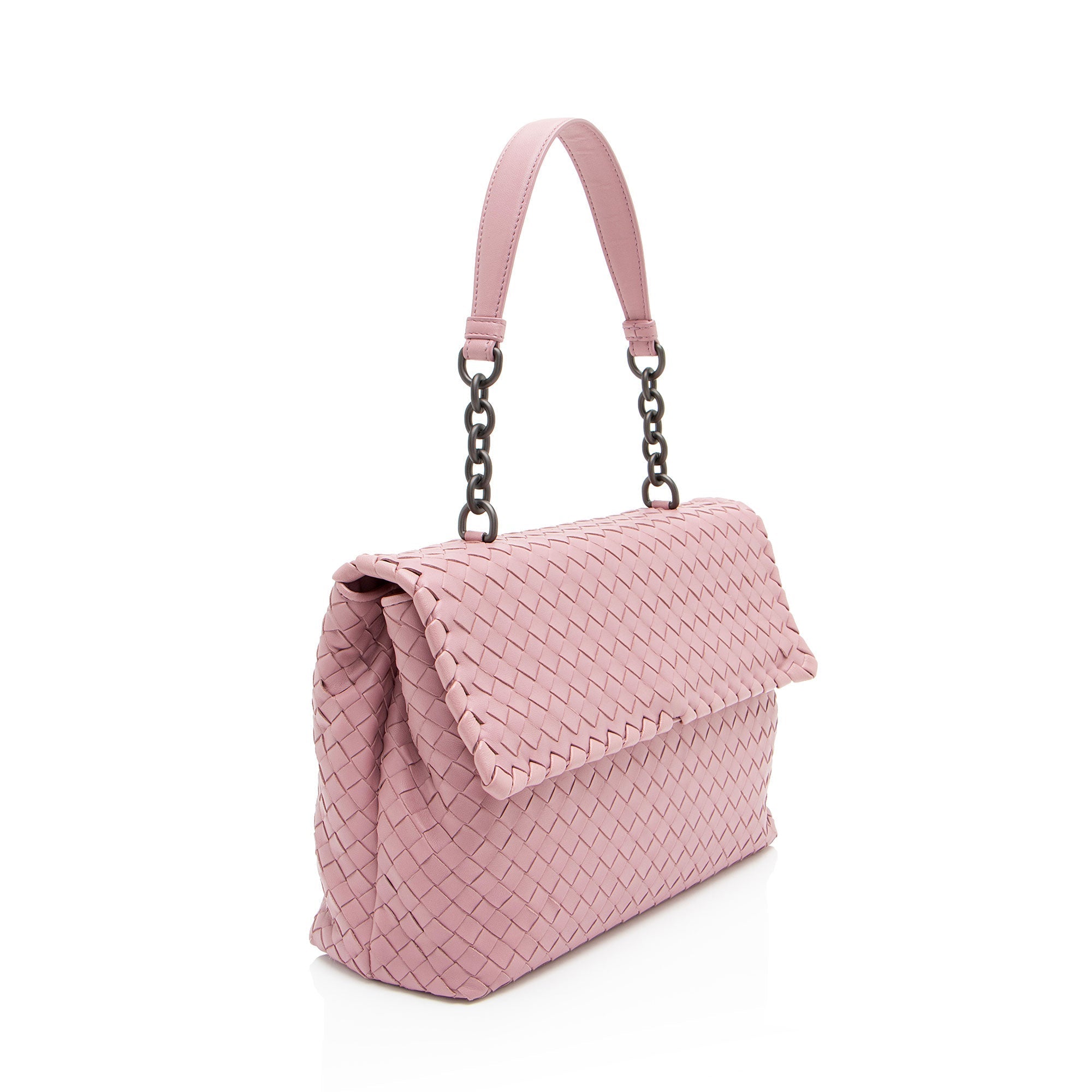 Bottega Veneta Intrecciato Olimpia Small Shoulder Bag