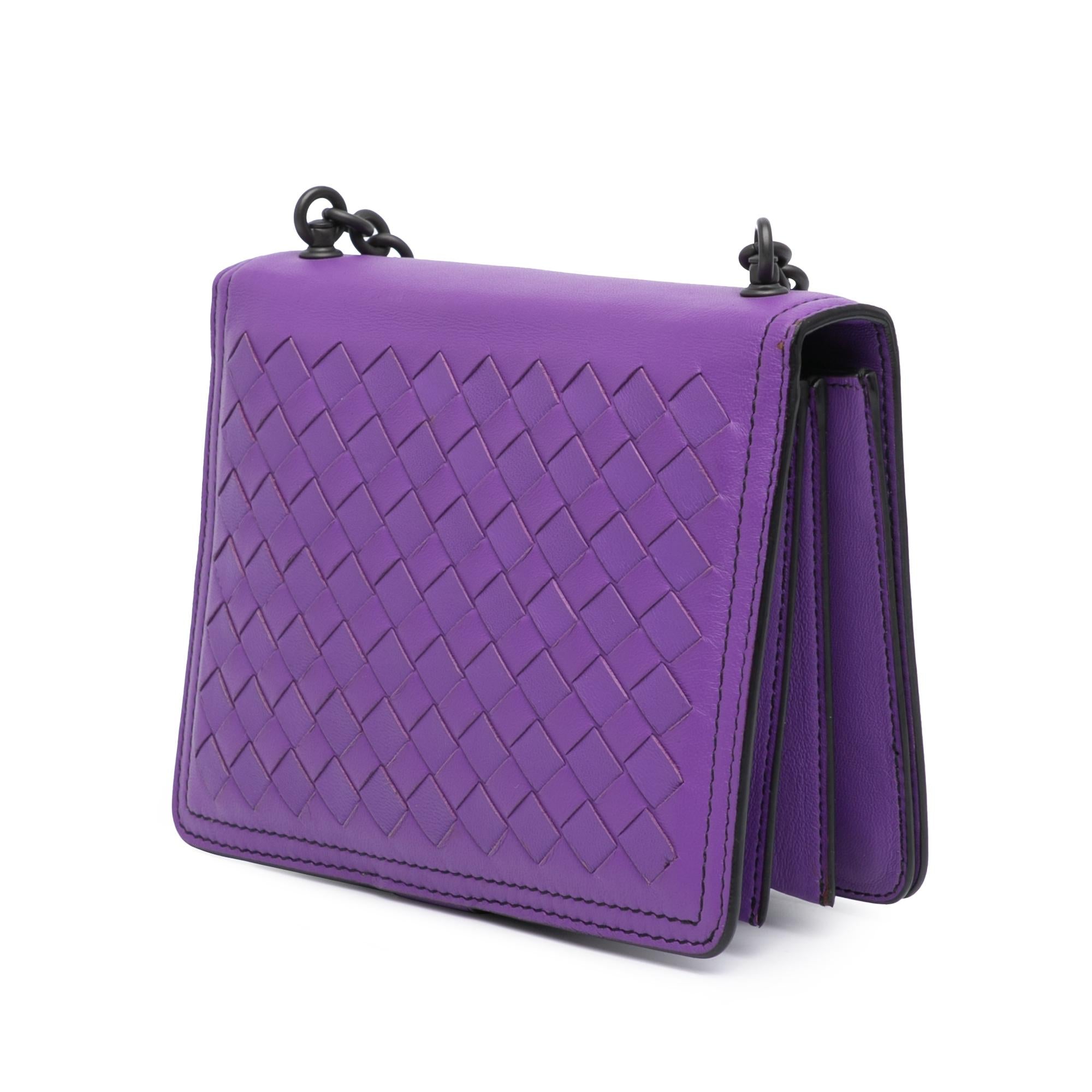 Bottega Veneta Small Nappa Intrecciato Runway Shoulder Bag