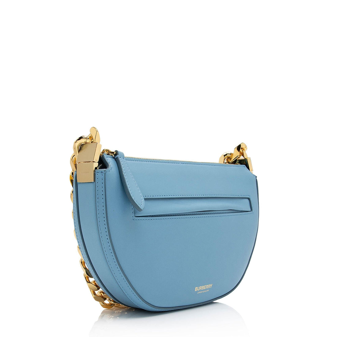 Burberry Smooth Calfskin Olympia Chain Mini Shoulder Bag (SHF-OHo89z)