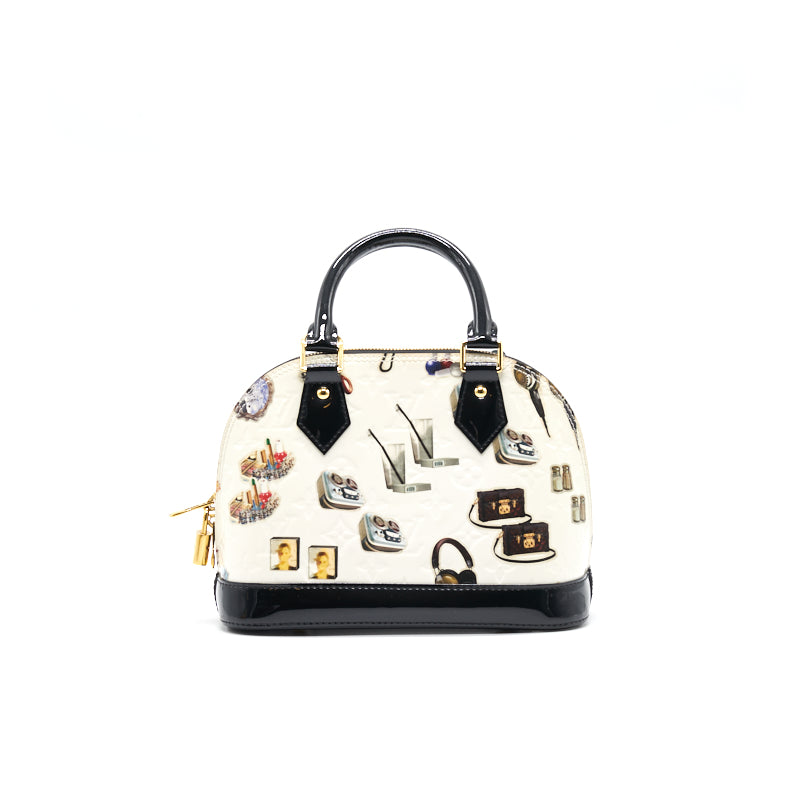 Louis Vuitton Vernis Alma BB in stickers