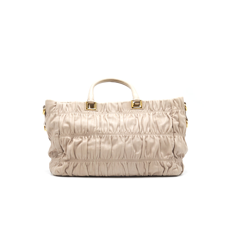 Prada Lambskin Tote Bag