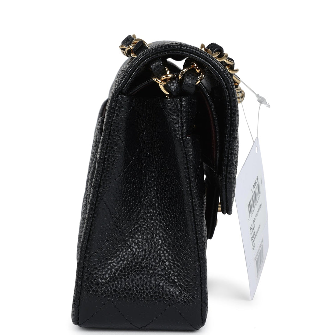 Chanel Small Classic Double Flap Bag Black Caviar Gold Hardware