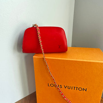 The Kinglet Crossbody Bag -Prestige Totes Bags LV Epi in Red