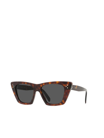 Cat Eye Sunglasses CL40187I Red Havana