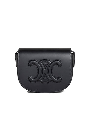 Folco Cuir Triomphe in Smooth Calfskin Black