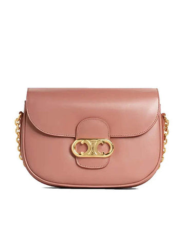 Medium Triomphe Maillon Bag In Vintage Pink