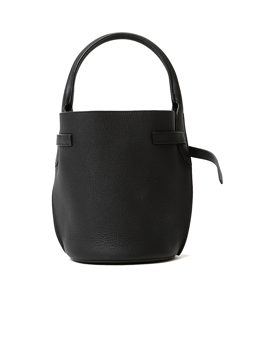 Big Bag Nano Bucket in Supple Grained Calfskin