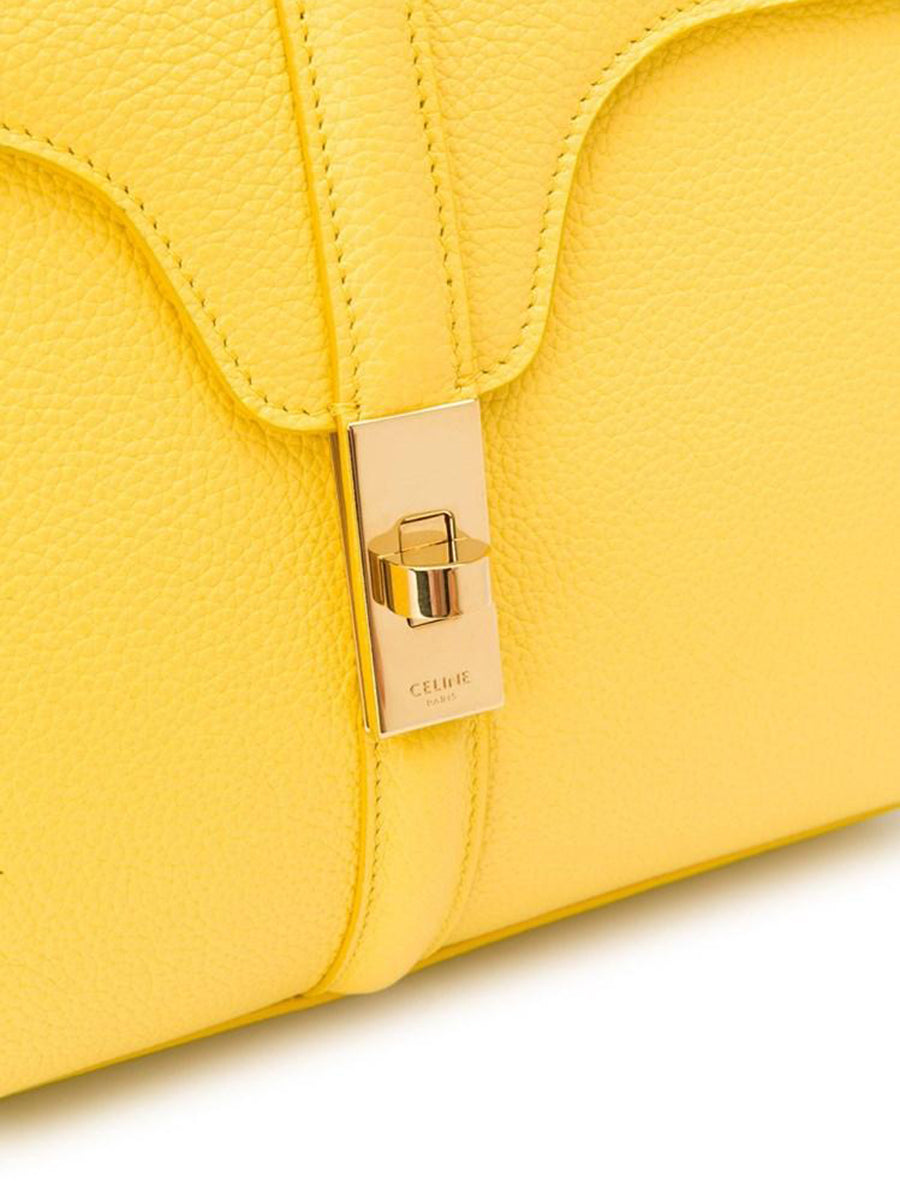 Small 16 Bag in Citron Grained Calfskin