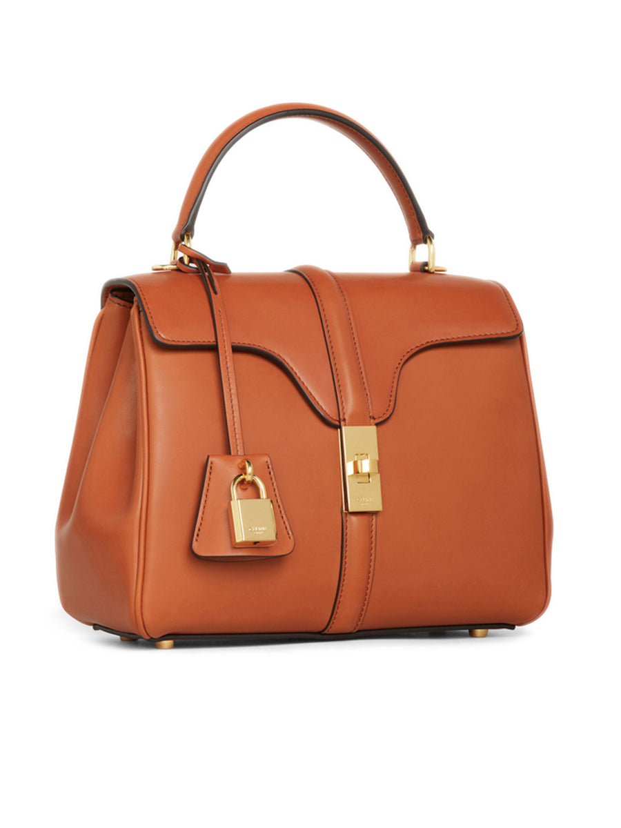 Small 16 Bag in Tan Natural Calfskin