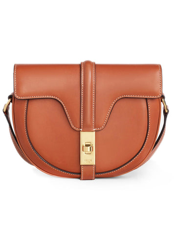 Small Besace 16 Bag in Tan Natural Calfskin