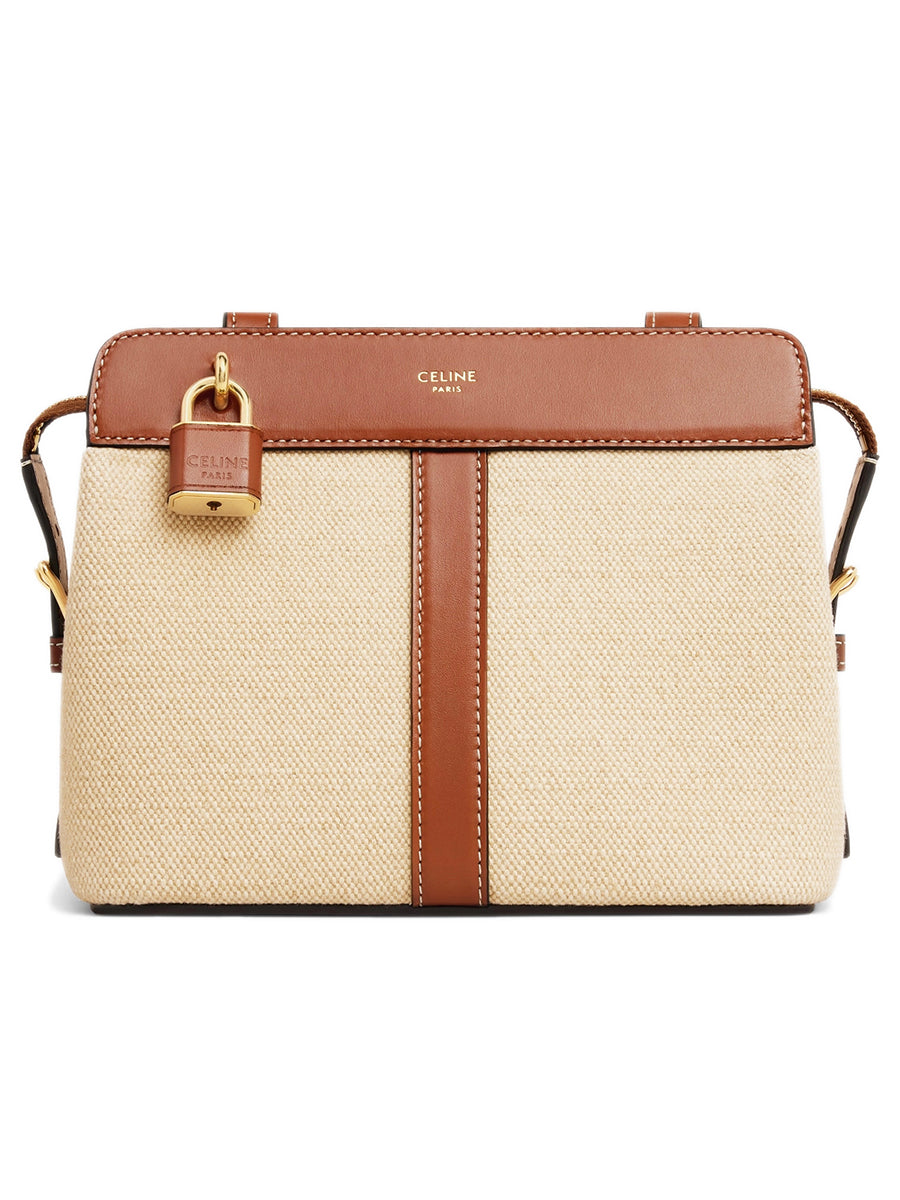 Teen Cabas de France in Textile and Calfskin