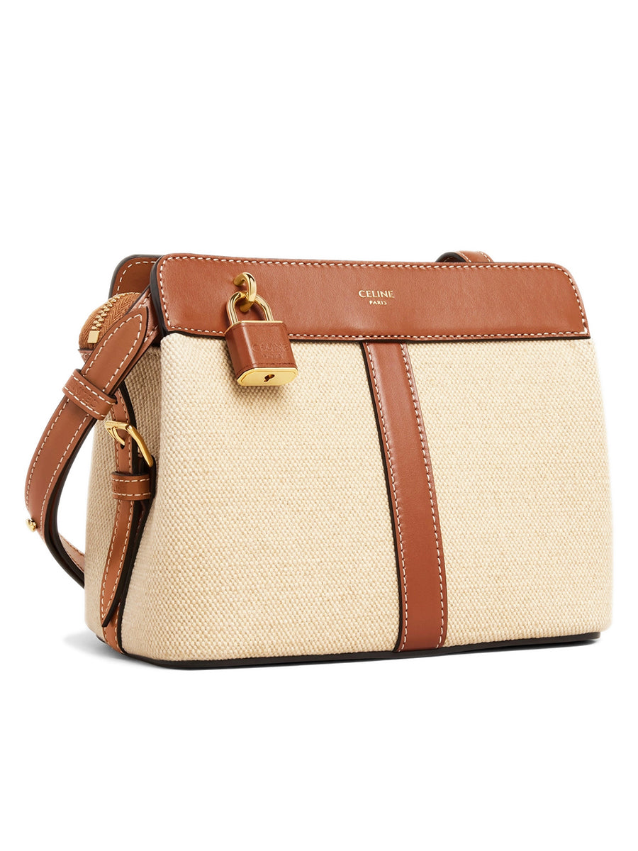 Teen Cabas de France in Textile and Calfskin