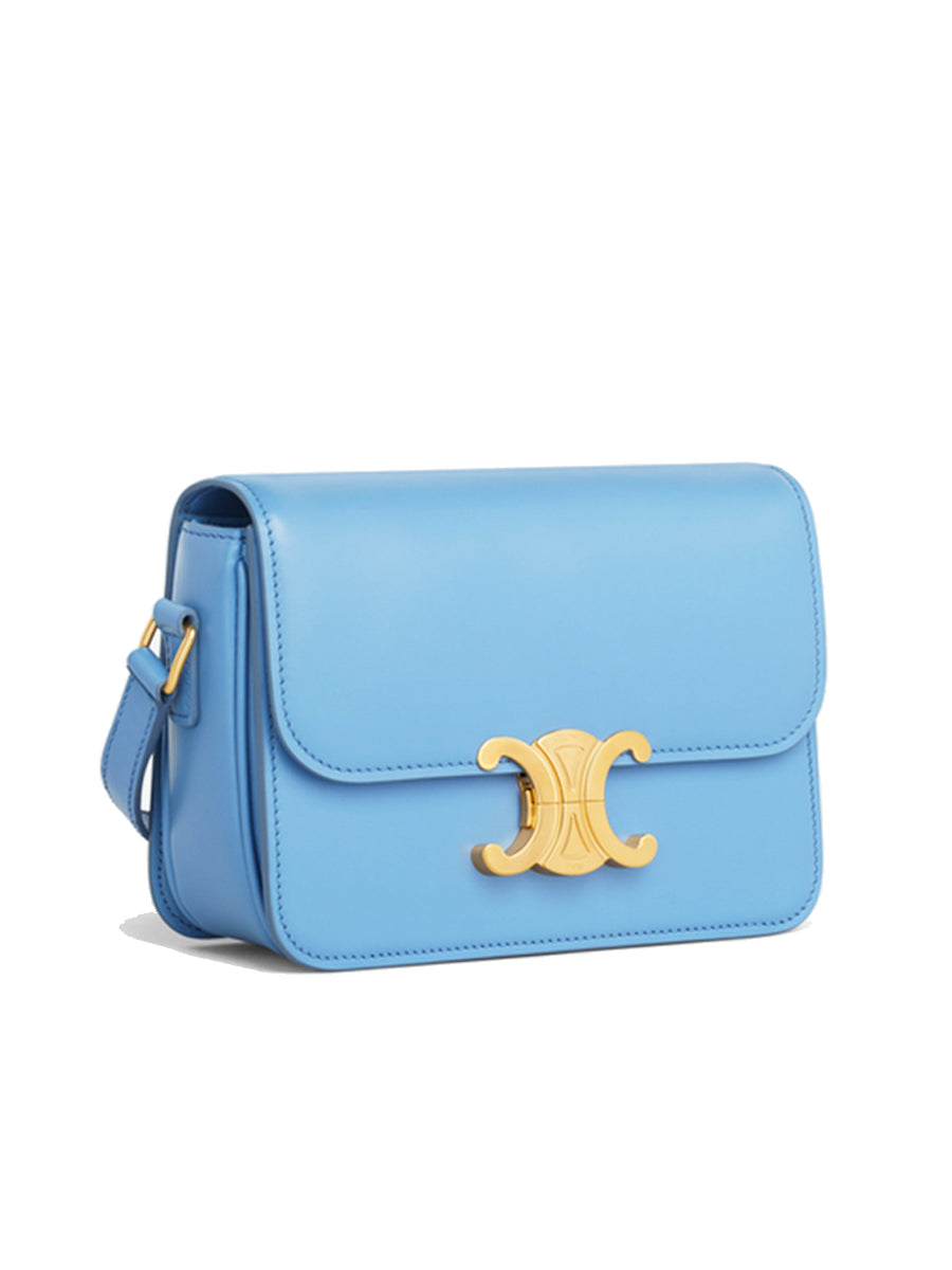 Teen Triomphe Bag in Shiny Calfskin