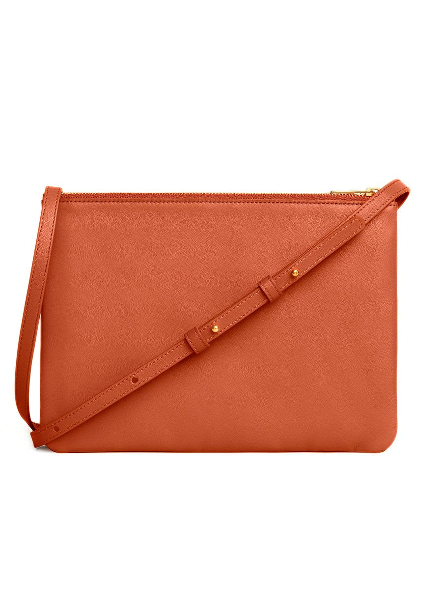 Trio Bag in Smooth Lambskin Lychee