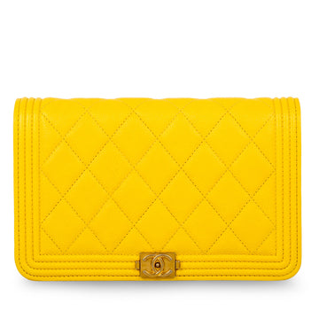 Chanel Boy Wallet on Chain