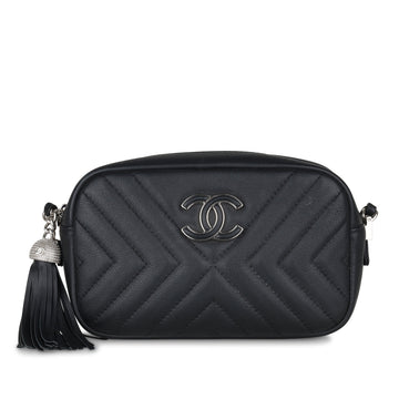 Chanel Chevron Camera Bag