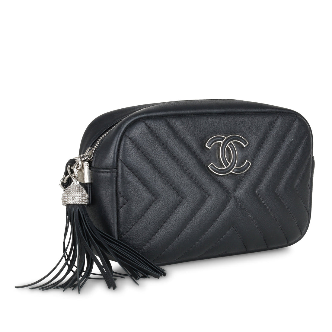 Chanel Chevron Camera Bag