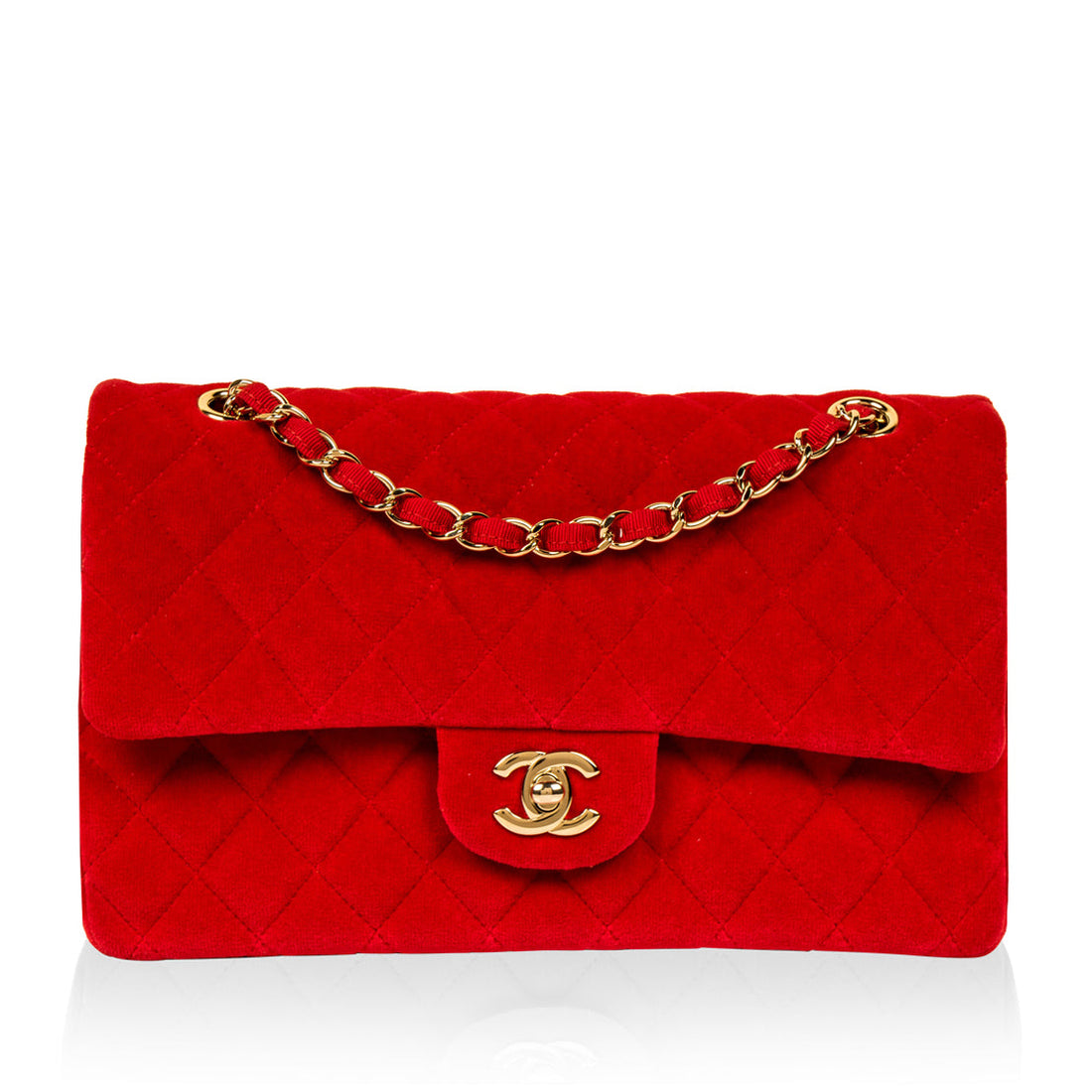 Chanel Classic Flap Bag Medium Velvet