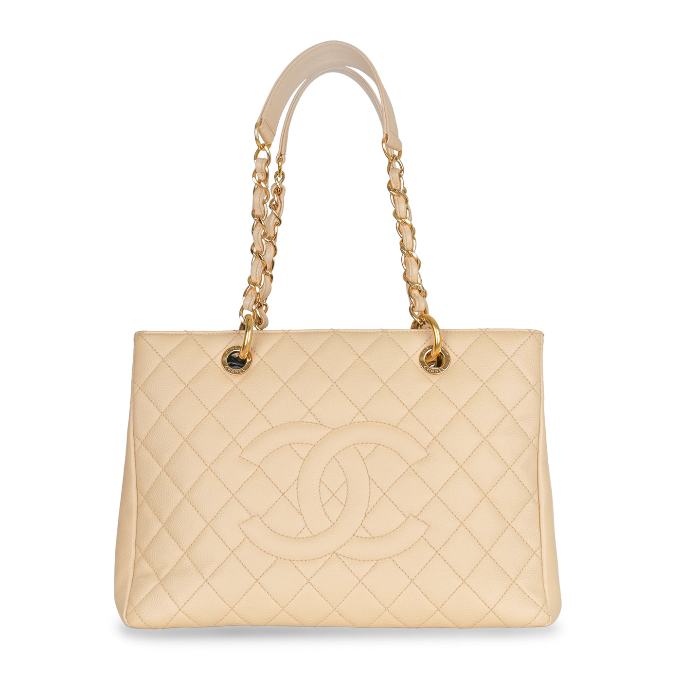 Chanel GST Beige Caviar