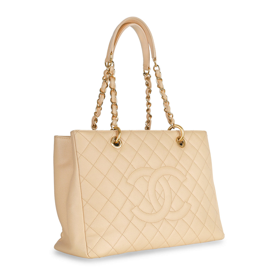 Chanel GST Beige Caviar