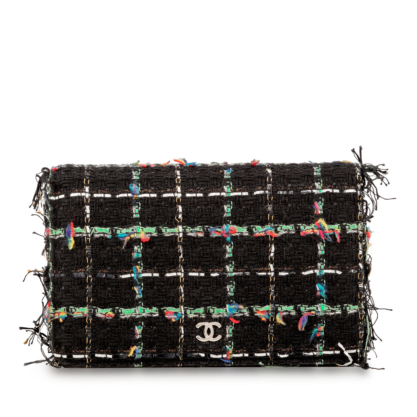 Chanel WOC Tweed Robot Wallet on Chain