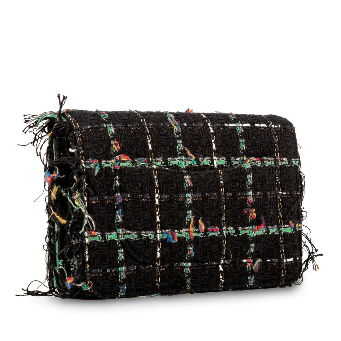 Chanel WOC Tweed Robot Wallet on Chain