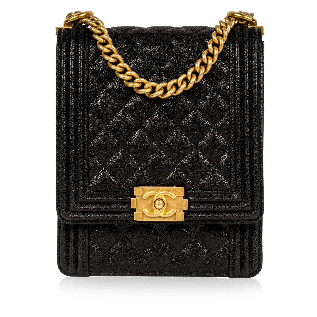 Chanel North/South Boy Bag