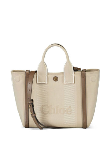 CHLOÉ Mini Canvas Tote Handbag