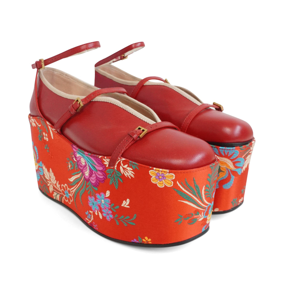 Gucci 'Hannelore Detachable Platform' Wedges - Women's 37