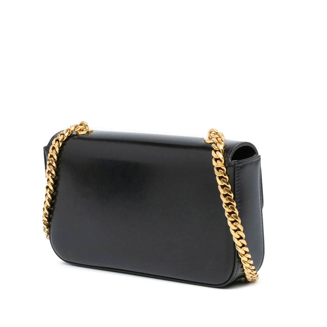 Celine Calfskin Cuir Triomphe Chain Shoulder Bag