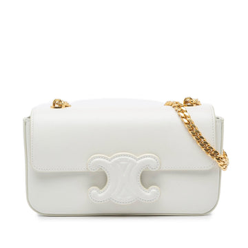 Celine Shiny Calfskin Claude Chain Shoulder Bag