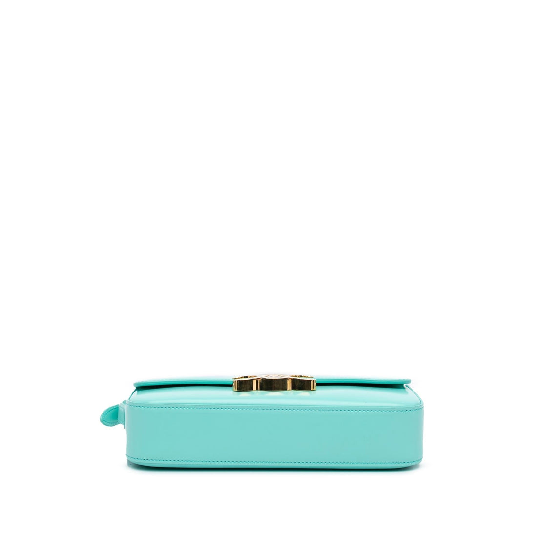 Celine Triomphe Leather Claude Shoulder Bag