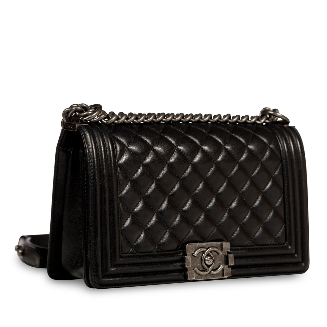 Chanel Boy Bag Old Medium Lambskin