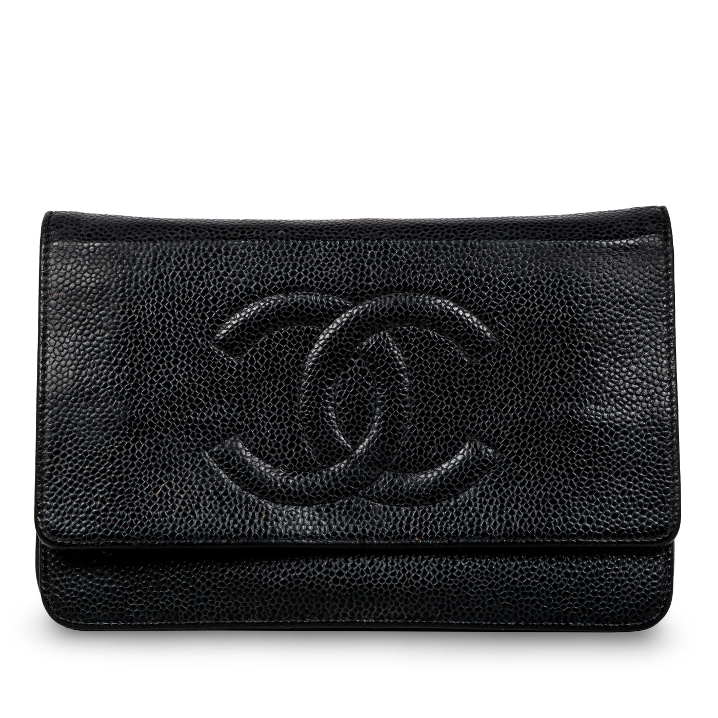 Chanel Classic CC Wallet on Chain