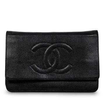 Chanel Classic CC Wallet on Chain