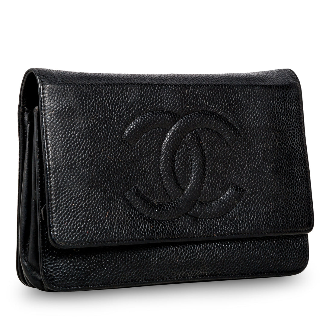 Chanel Classic CC Wallet on Chain