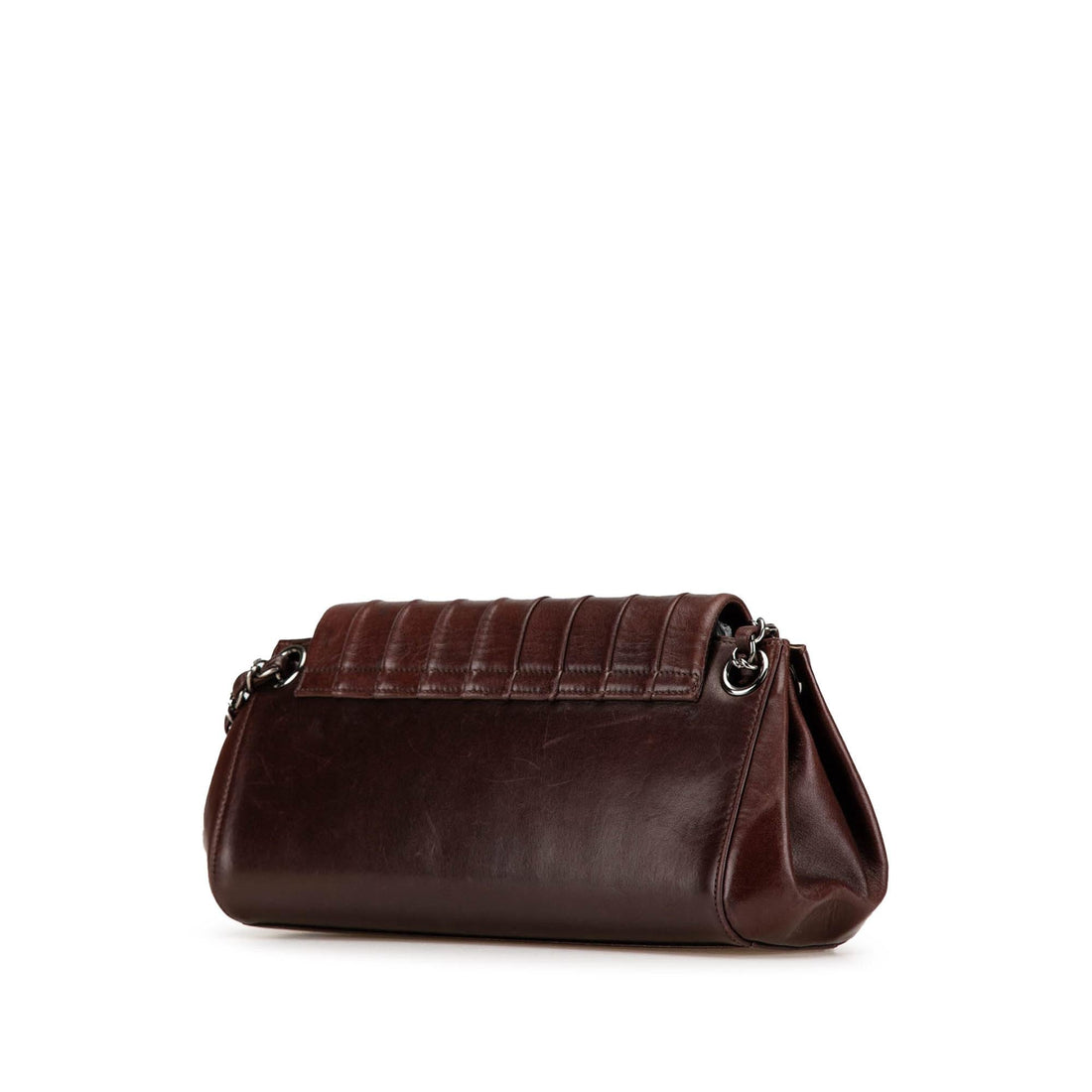 Chanel Calfskin Mademoiselle Ligne Accordion Flap