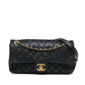 Chanel Calfskin Ultra Stitch Heart Flap (SHG-PLWR1B)