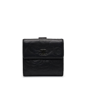 Chanel Camellia Bifold Wallet (SHG-keSRxl)