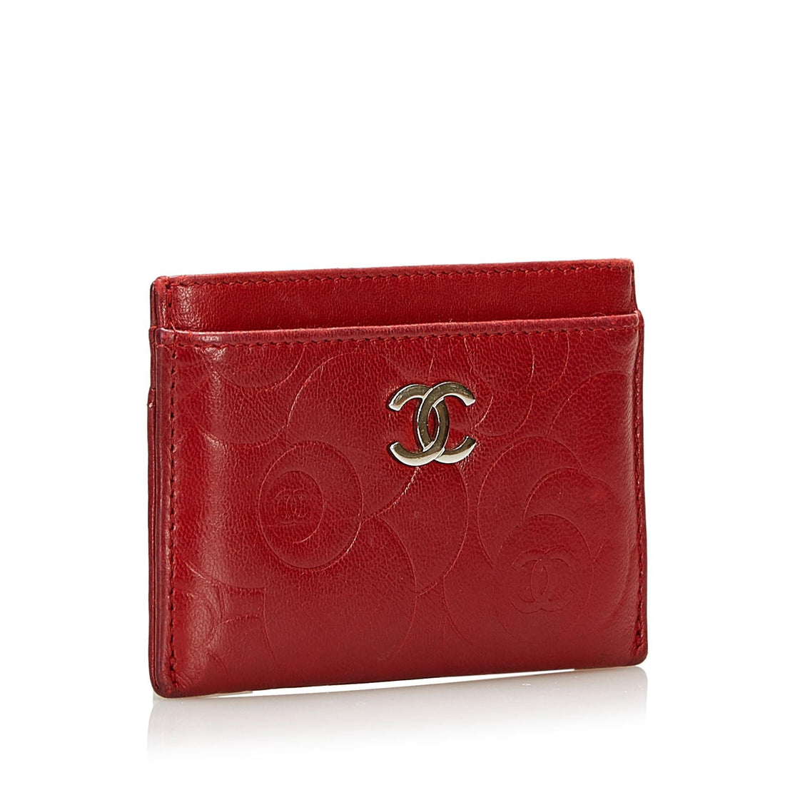 Chanel Camellia Card Holder (SHG-36027)